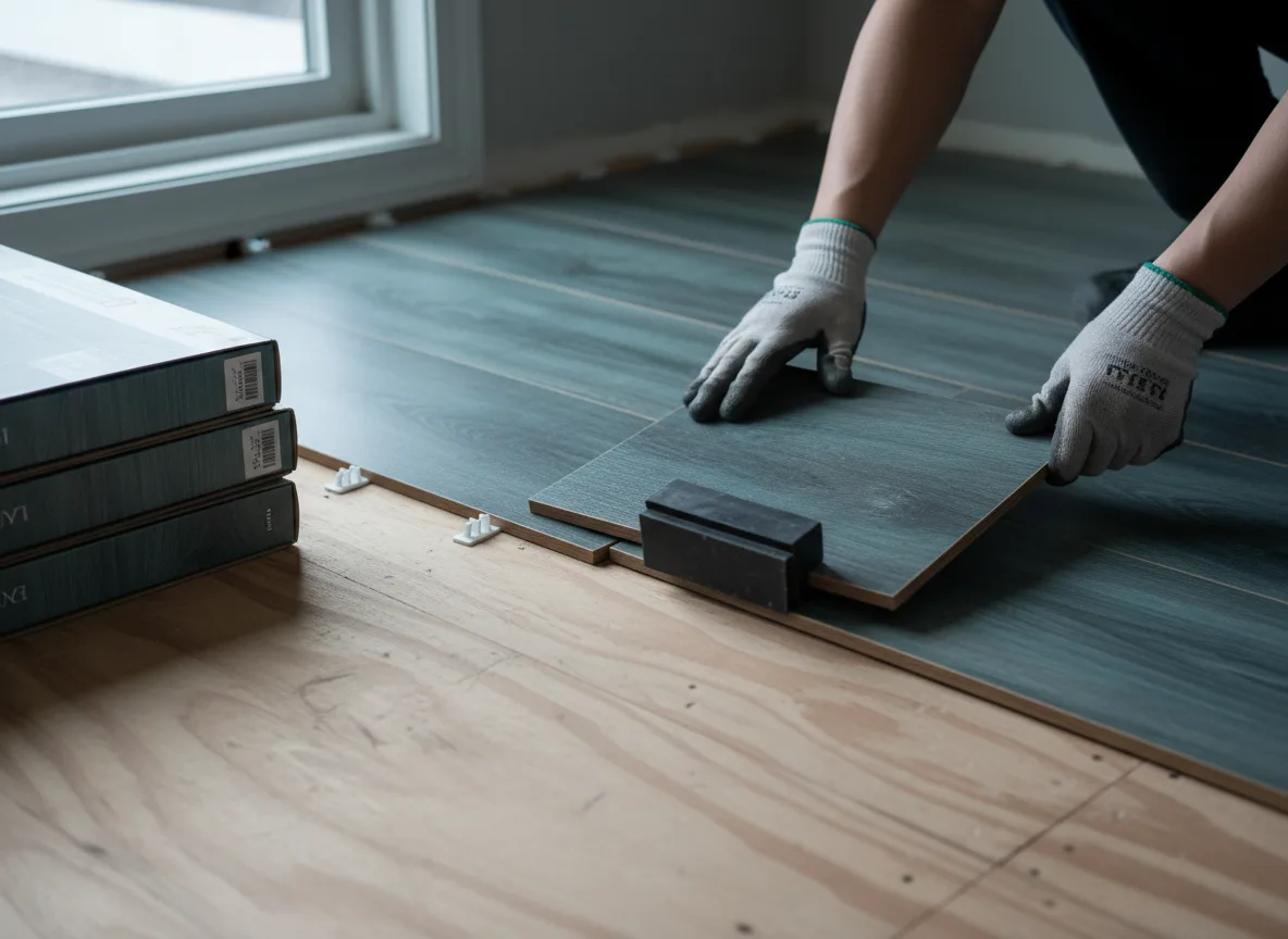 Luxury Vinyl Plank Installation company in De Tour Village, MI